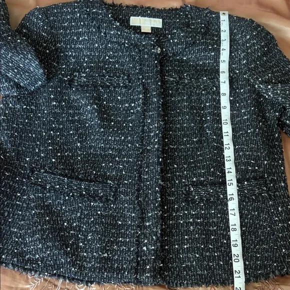 Michael Kors  Black and White Tweed Blazer - Picture 13 of 14